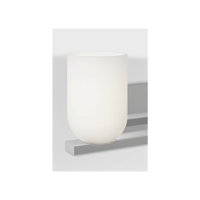 Generation Lighting Neblina Two-Light Vanity Chrome Bulb[s] Not Included (GLV1962CH)