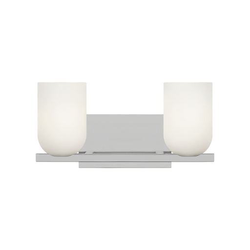 Generation Lighting Neblina Two-Light Vanity Chrome Bulb[s] Not Included (GLV1962CH)