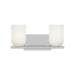 Generation Lighting Neblina Two-Light Vanity Chrome Bulb[s] Not Included (GLV1962CH)