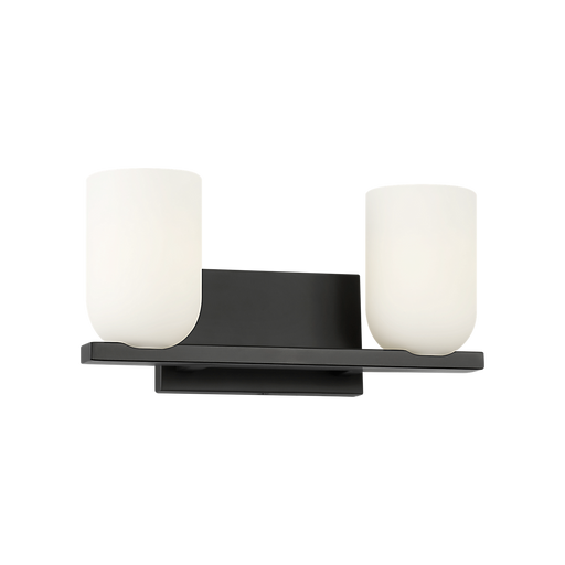 Generation Lighting Neblina Two-Light Vanity Midnight Black Bulb[s] Not Included (GLV1962MBK)