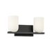 Generation Lighting Neblina Two-Light Vanity Midnight Black Bulb[s] Not Included (GLV1962MBK)