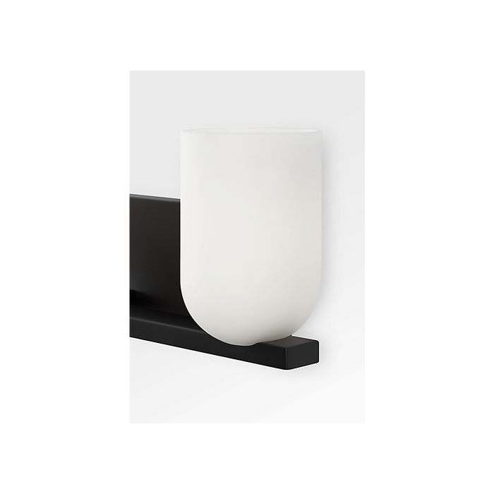 Generation Lighting Neblina Two-Light Vanity Midnight Black Bulb[s] Not Included (GLV1962MBK)