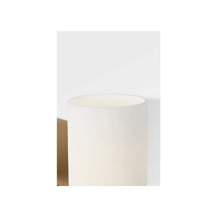 Generation Lighting Neblina Two-Light Vanity Satin Brass Bulb[s] Not Included (GLV1962SB)