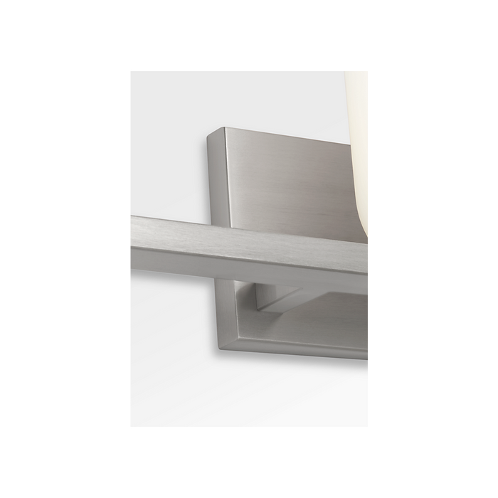 Generation Lighting Neblina Three-Light Vanity Brushed Nickel Bulb[s] Not Included (GLV1973BN)
