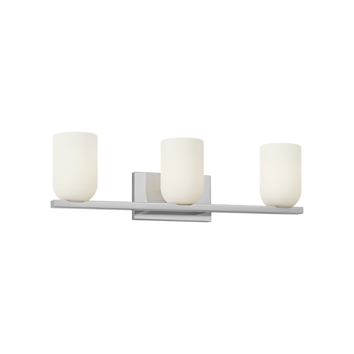 Generation Lighting Neblina Three-Light Vanity Chrome Bulb[s] Not Included (GLV1973CH)