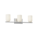 Generation Lighting Neblina Three-Light Vanity Chrome Bulb[s] Not Included (GLV1973CH)