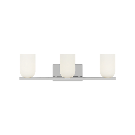 Generation Lighting Neblina Three-Light Vanity Chrome Bulb[s] Included (GLV1973CHE)
