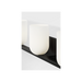 Generation Lighting Neblina Three-Light Vanity Midnight Black Bulb[s] Not Included (GLV1973MBK)