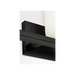 Generation Lighting Neblina Three-Light Vanity Midnight Black Bulb[s] Not Included (GLV1973MBK)