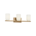Generation Lighting Neblina Three-Light Vanity Satin Brass Bulb[s] Not Included (GLV1973SB)