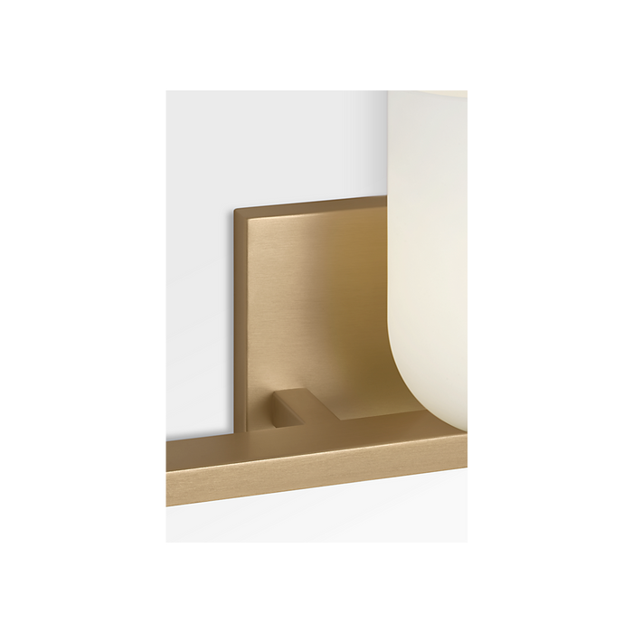 Generation Lighting Neblina Three-Light Vanity Satin Brass Bulb[s] Not Included (GLV1973SB)