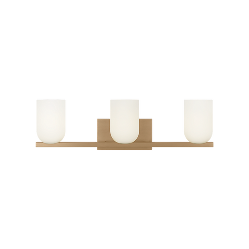 Generation Lighting Neblina Three-Light Vanity Satin Brass Bulb[s] Not Included (GLV1973SB)