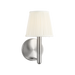Generation Lighting Vilera One-Light Sconce Brushed Nickel Bulb[s] Included (GLW1881BNE)