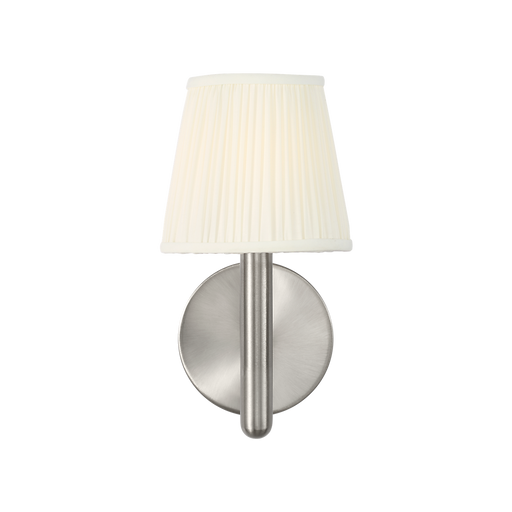 Generation Lighting Vilera One-Light Sconce Brushed Nickel Bulb[s] Included (GLW1881BNE)