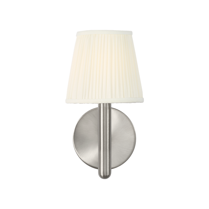 Generation Lighting Vilera One-Light Sconce Brushed Nickel Bulb[s] Included (GLW1881BNE)