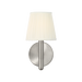 Generation Lighting Vilera One-Light Sconce Brushed Nickel Bulb[s] Included (GLW1881BNE)