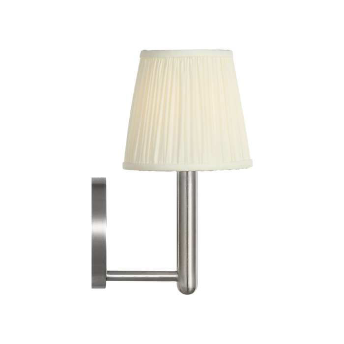 Generation Lighting Vilera One-Light Sconce Brushed Nickel Bulb[s] Not Included (GLW1881BN)