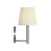Generation Lighting Vilera One-Light Sconce Brushed Nickel Bulb[s] Not Included (GLW1881BN)