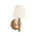 Generation Lighting Vilera One-Light Sconce Satin Brass Bulb[s] Included (GLW1881SBE)