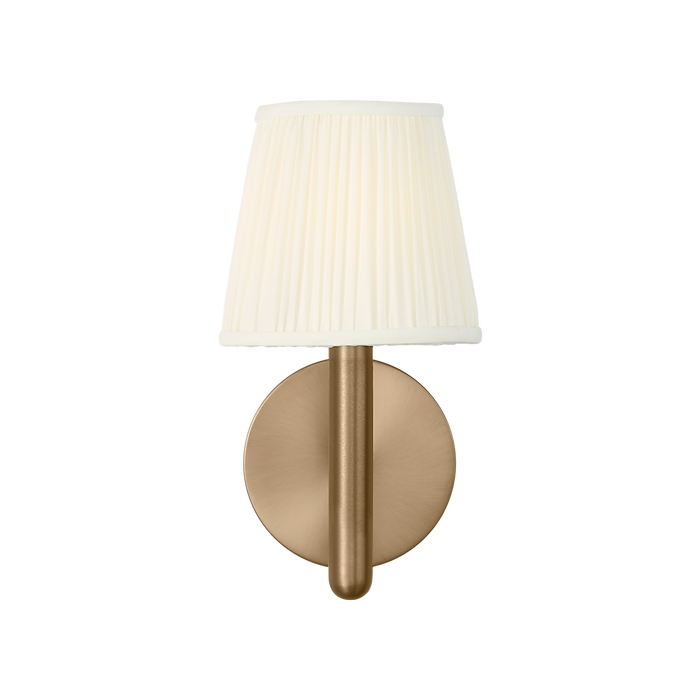 Generation Lighting Vilera One-Light Sconce Satin Brass Bulb[s] Included (GLW1881SBE)