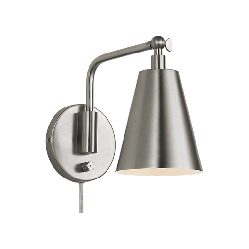 Generation Lighting Drae One-Light Task Sconce Burnished Brass Bulb[s] Not Included (GLW2001BN)