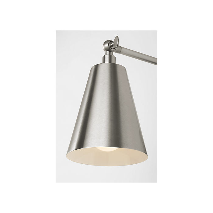 Generation Lighting Drae One-Light Task Sconce Burnished Brass Bulb[s] Included (GLW2001BNE)