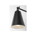 Generation Lighting Drae One-Light Task Sconce Midnight Black Bulb[s] Included (GLW2001MBKE)