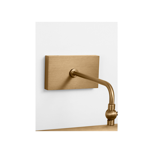 Generation Lighting Loxen 24 Inch LED Picture Light Satin Brass (GLW2031SB)