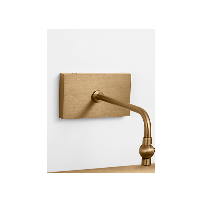 Generation Lighting Loxen 24 Inch LED Picture Light Satin Brass (GLW2031SB)