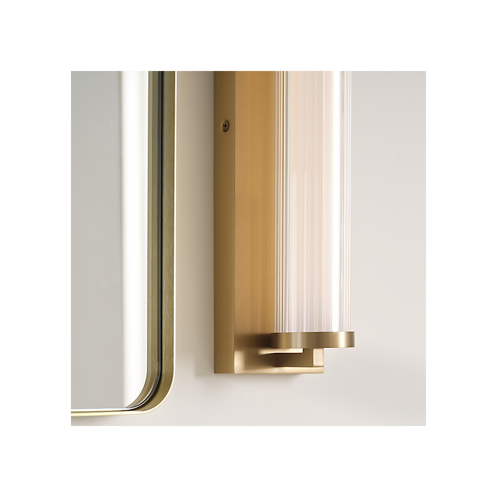 Generation Lighting Weston 28 Inch LED Vanity Satin Brass (GLV1511SB-L)