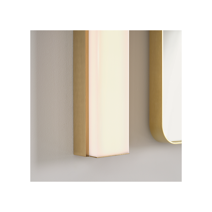 Generation Lighting Panna 30 Inch LED Vanity Satin Brass (GLV1591SB-L)