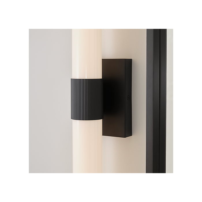 Generation Lighting Sarco 24 Inch LED Vanity Midnight Black (GLV1612MBK-L)