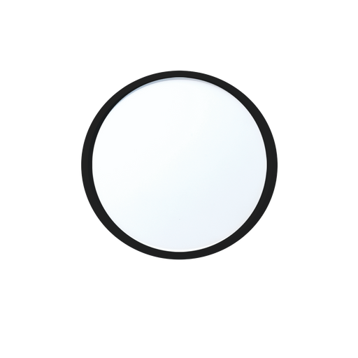 GM Lighting Geotask Tunable White Round 12 Inch Disc 22W CCT Selectable 2700K/3000K/3500K/4000K/5000K 120V 90 CRI Black (GM-RND12-5CCT-BK)