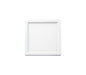 GM Lighting GeoTask 120V Wet Location Surface Mount Lights 23W 1550Lm 4000K 90 CRI 4 Inch Square White (GM-SLD4-40-WH)