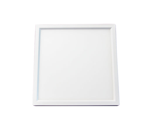 GM Lighting GeoTask 120V Wet Location Surface Mount Lights 10W 600Lm 3000K 90 CRI 6 Inch Square White (GM-SLD6-30-WH)