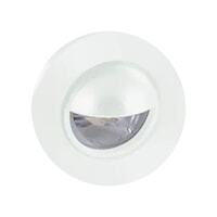 GM Lighting 12VDC Wet Location LED Pathway Light 1W 90Lm 3000K Round Scoop Trim White (GML-RS-W)