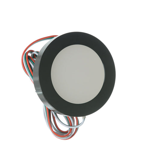 GM Lighting 3W 24V ChromaDim Puck Light Tunable White 2400K-5000K Dimmable 90 CRI Black (CHPL-B)