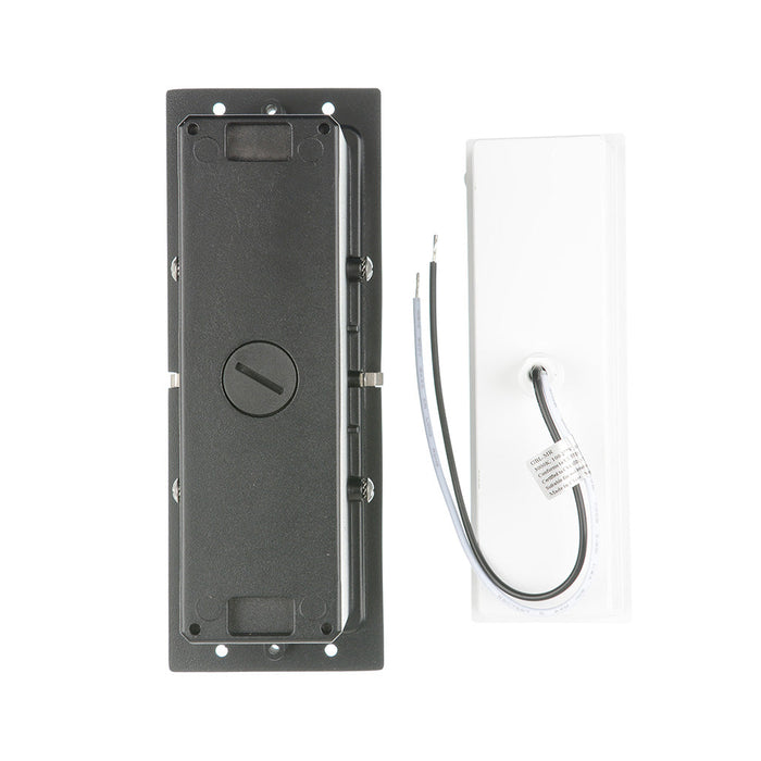 GM Lighting 120V Rough-In Housing For Horizontal Scoop Faceplate For LED Brick Light (GBL-MR)