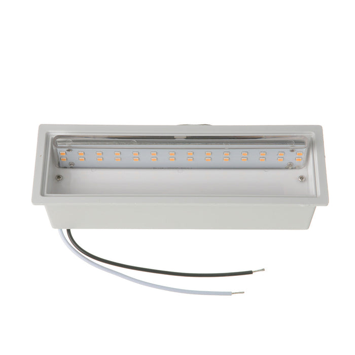 GM Lighting 120V Rough-In Housing For Horizontal Scoop Faceplate For LED Brick Light (GBL-MR)