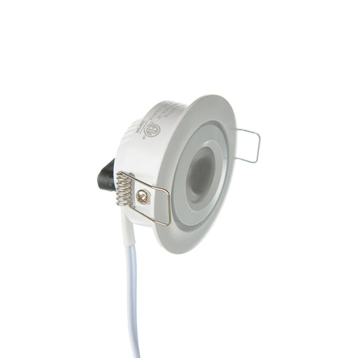 GM Lighting 12VDC Mini LED Dimmable Recessed Downlight 3W 120Lm 3000K 2 Inch Diameter White (GMR4-WW-W)