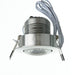 GM Lighting 12VDC Mini LED Dimmable Recessed Downlight 6W 375Lm 3000K 2-7/8 Inch Diameter Brushed Aluminum (GMR6-WW-BA)