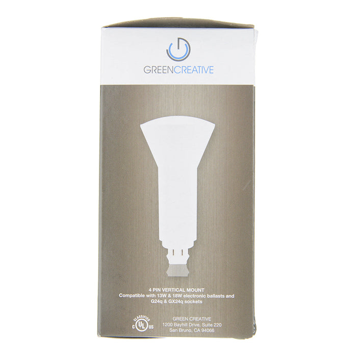 Green Creative 6PLV/830/DIR/R PLV G24q 6W PL Edge Series Direct Ballast Compatible 3000K (28371)