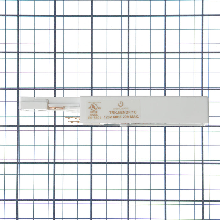 Green Creative TRKJ/ENDF/1C/WH Single Circuit J-Type End Feed White (35761)