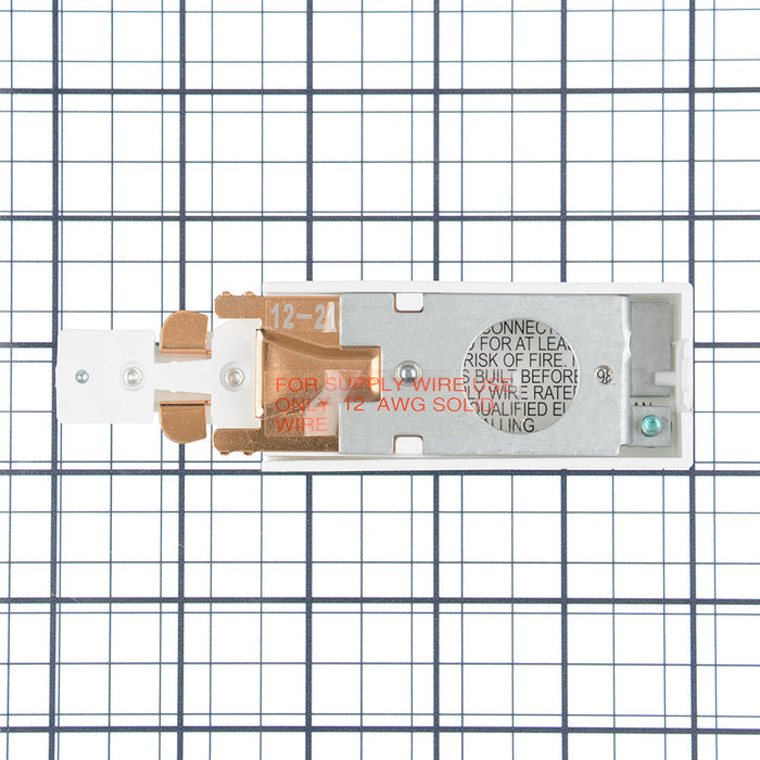 Green Creative TRKJ/ENDF/1C/WH Single Circuit J-Type End Feed White (35761)
