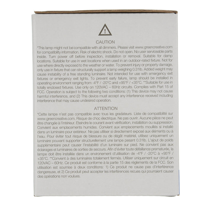 Green Creative 11PAR30DIM/930FL40/SL PAR30 E26 Base 11W Refine Series High 95 CRI 40 Degree Beam Angle 120V Dimmable (37186)