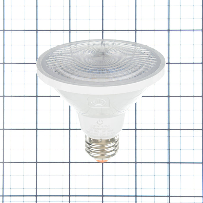 Green Creative 11PAR30SNDIM/930NF25/SL PAR30SN E26 Base 11W Refine Series High 95 CRI 25 Degree Beam Angle 120V Dimmable (37196)