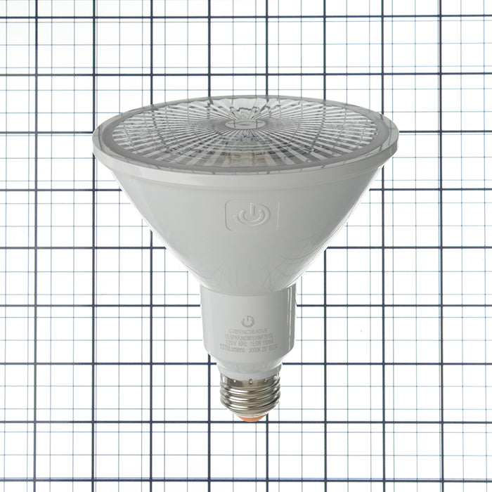 Green Creative 15.5PAR38DIM/930NF25/SL PAR38 E26 Base 15.5W Refine Series High 95 CRI 25 Degree Beam Angle 120V Dimmable (37205)