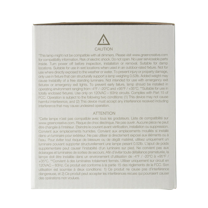 Green Creative 15.5PAR38DIM/935FL40/SL PAR38 E26 Base 15.5W Refine Series High 95 CRI 40 Degree Beam Angle 120V Dimmable (37208)