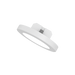 Green Creative SLMFT5/9CCTS/DIM010UNV 5 Inch Slimfit LED Surface Mount Round 10W 120-277V CCT Selectable 2700K/3000K/3500K/4000K/5000K 90 CRI 0-10V Dimming White (38403)