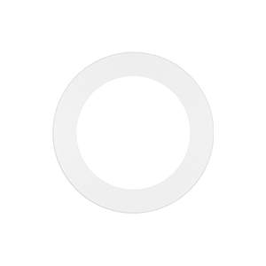 Green Creative SLMFT5/9CCTS/DIM010UNV 5 Inch Slimfit LED Surface Mount Round 10W 120-277V CCT Selectable 2700K/3000K/3500K/4000K/5000K 90 CRI 0-10V Dimming White (38403)